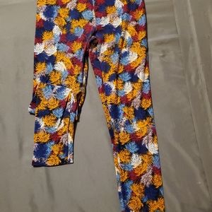 $5/25 paint splash lularoe leggings